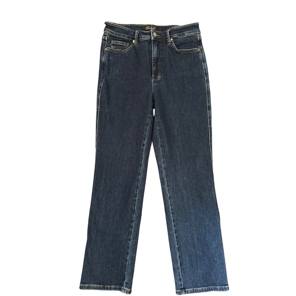 Women 11 30 Judy Blue Straight Jeans Denim Pants Tummy Control Stretch High Rise